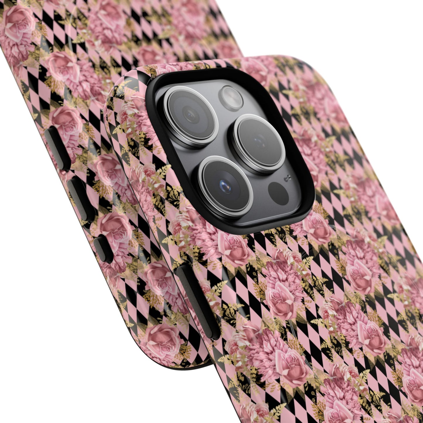 Rose Diamond Romance in Valentina - Magsafe Phone Case
