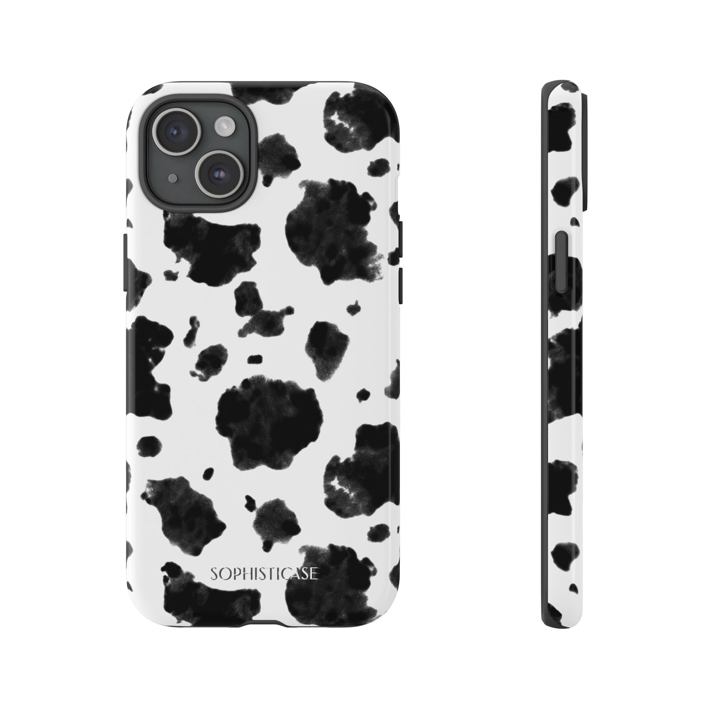 Holy Cow in Black - iPhone Case