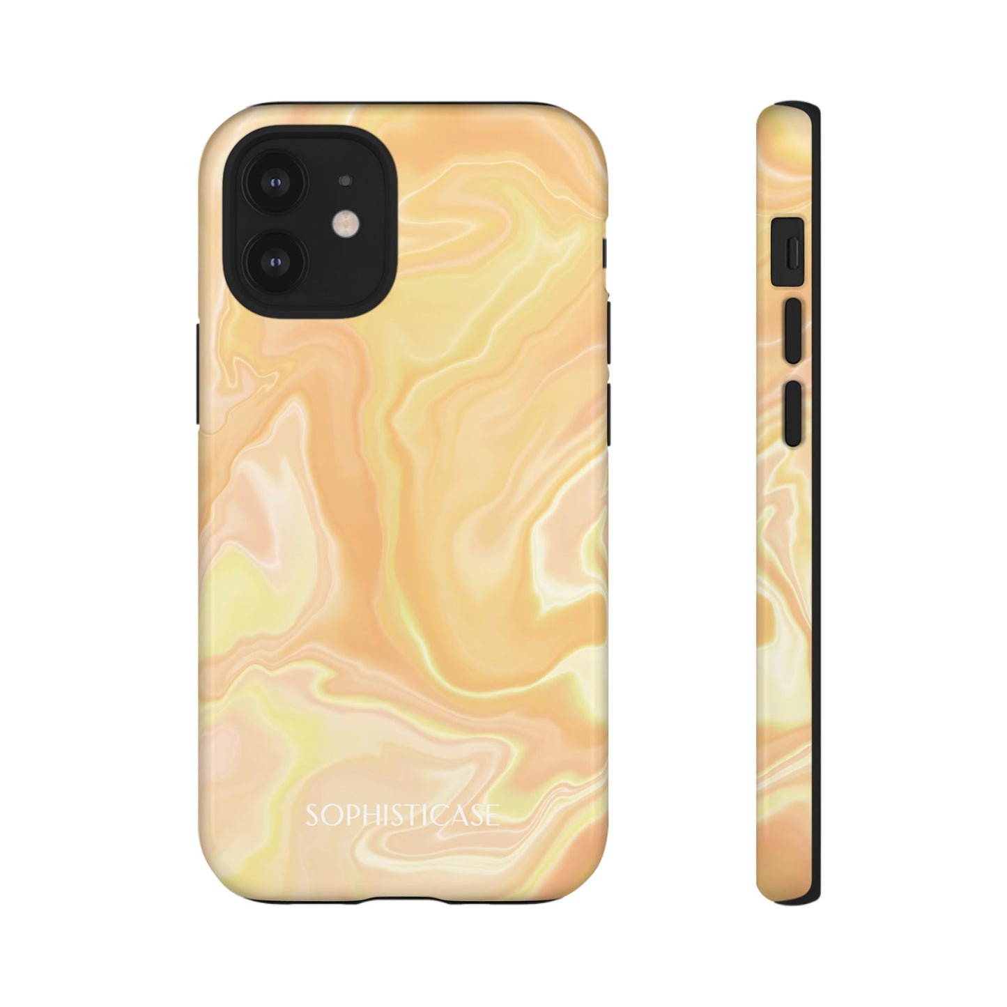 Liquid Magic in Yellow Haze - Protective Phone Case for iPhone