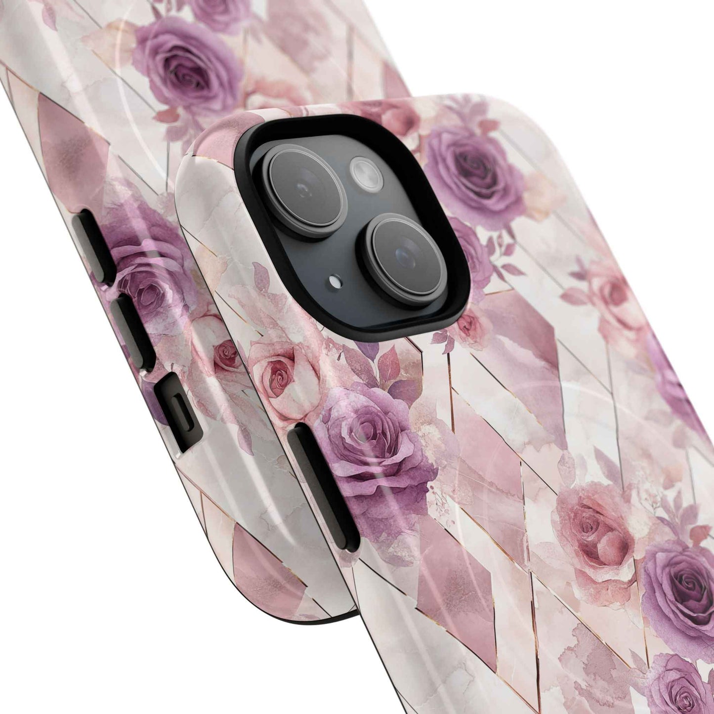 Royal Floral in Mauve Rose - iPhone Magsafe Case