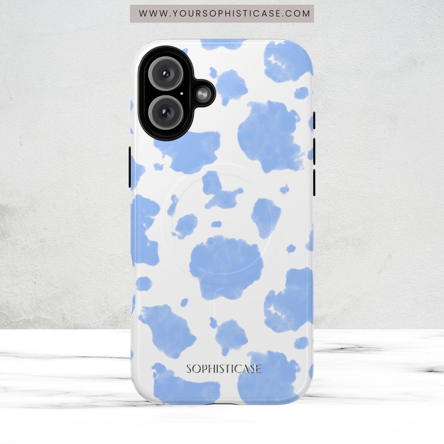 Holy Cow in Blue - Magsafe Case
