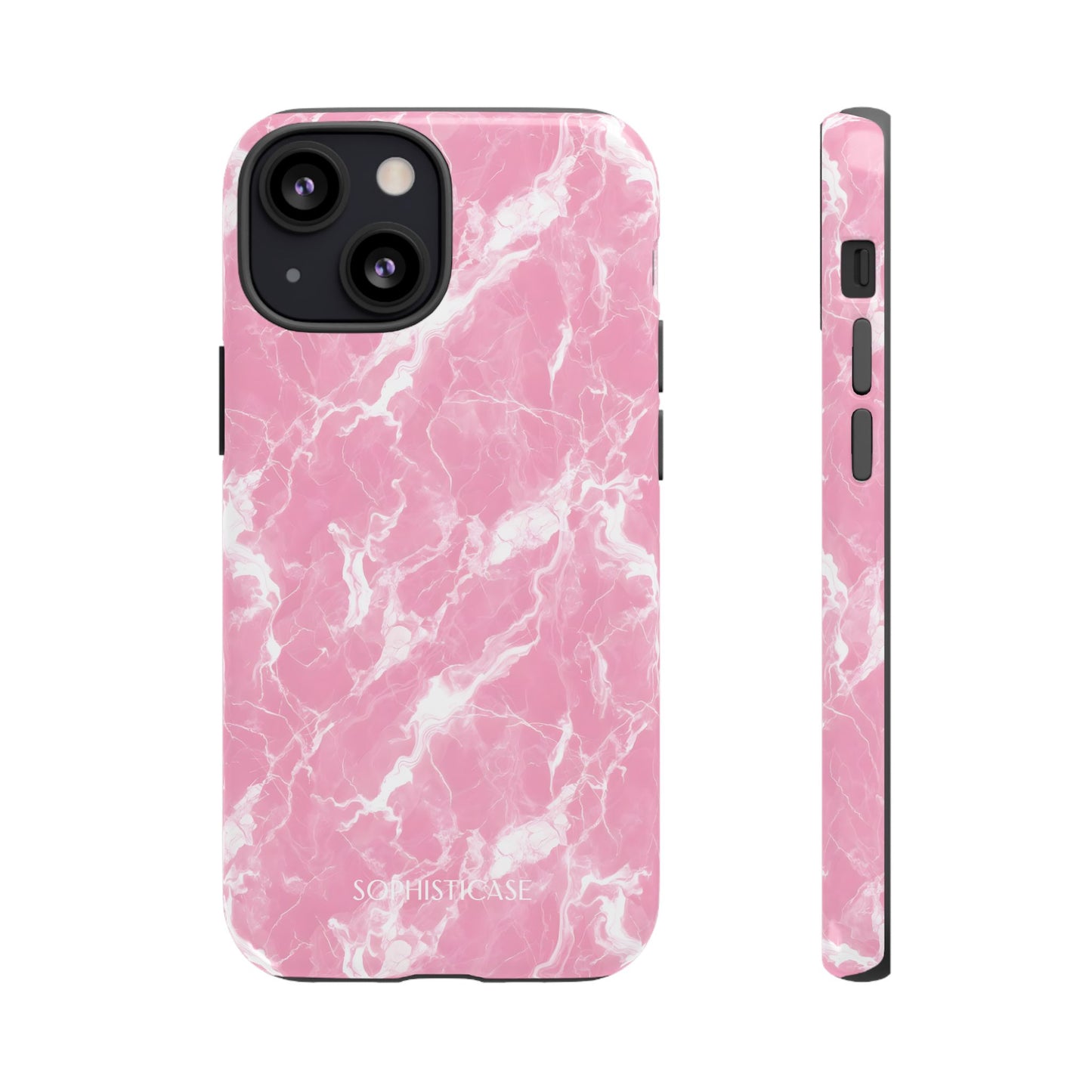 Marble Crush in Pink - iPhone Case