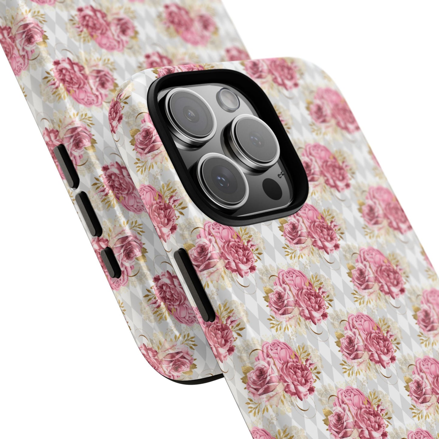Rose Diamond Romance in Colette - Magsafe Phone Case