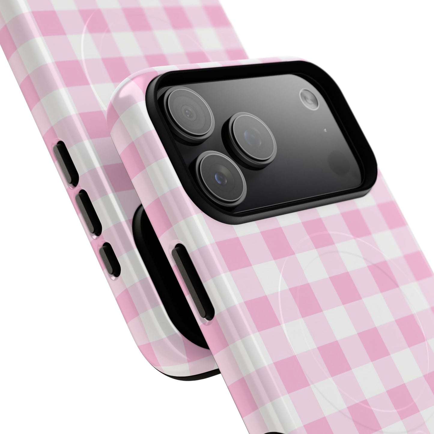 Gingham in Pink - Magsafe Case