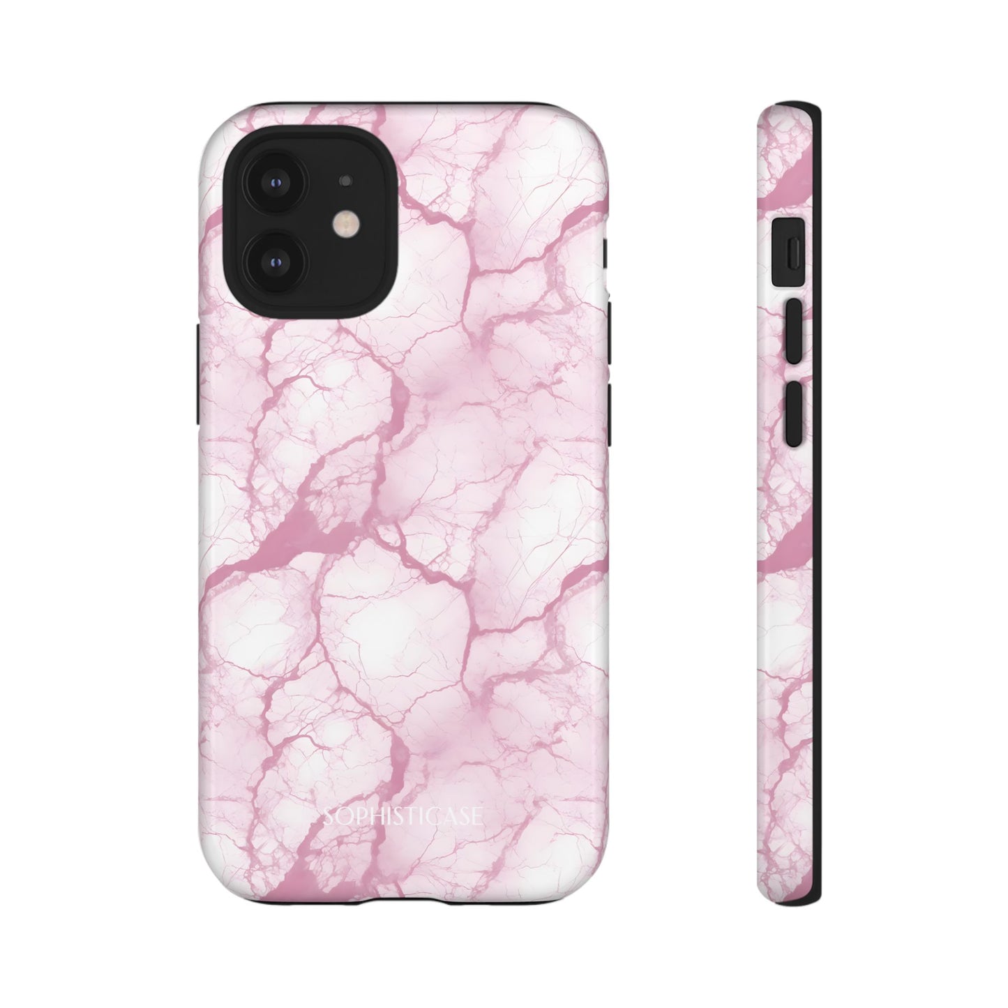Marble Opulence in Pink - Tough Phone Case