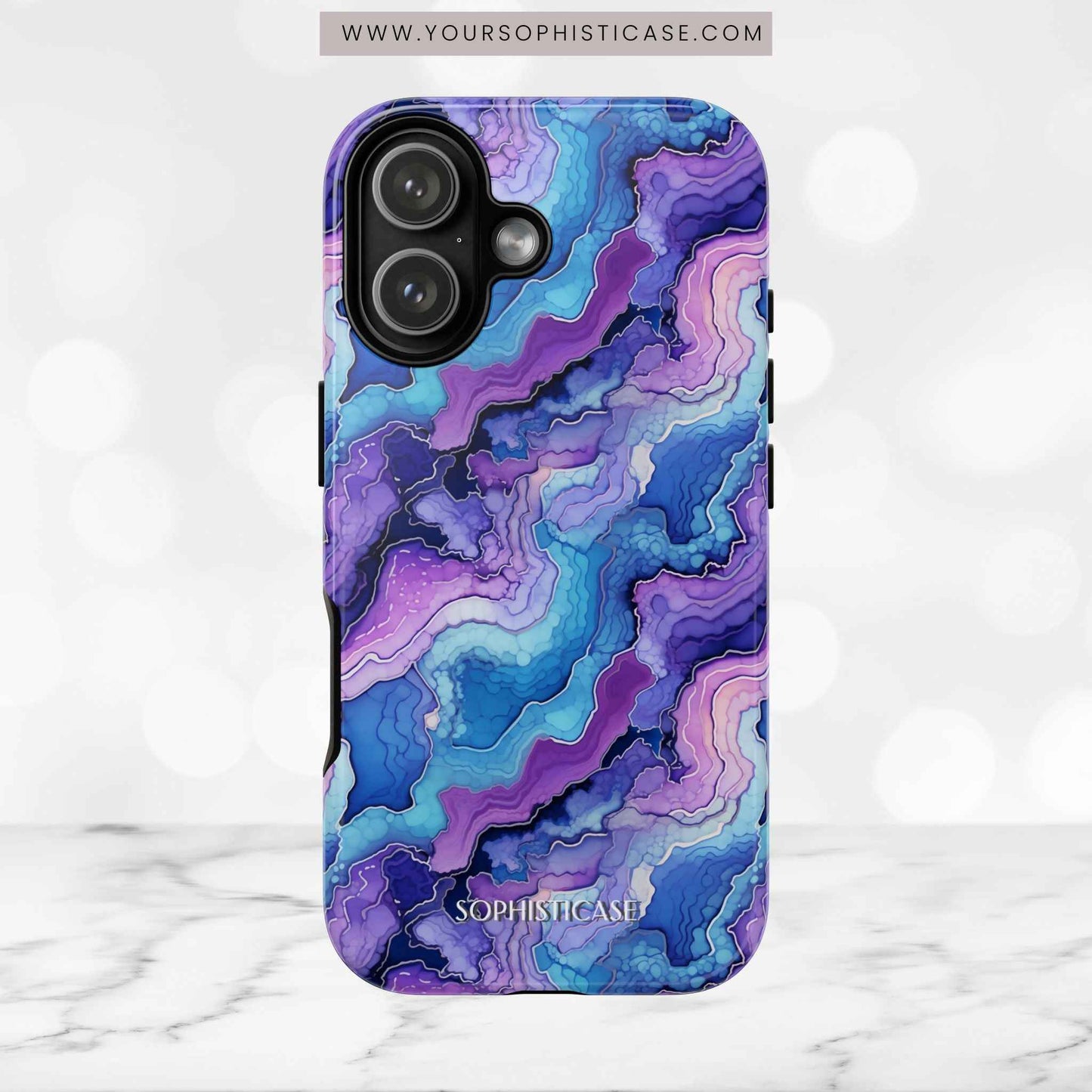 Nightstone in Indigo Tide - Tough Phone Case