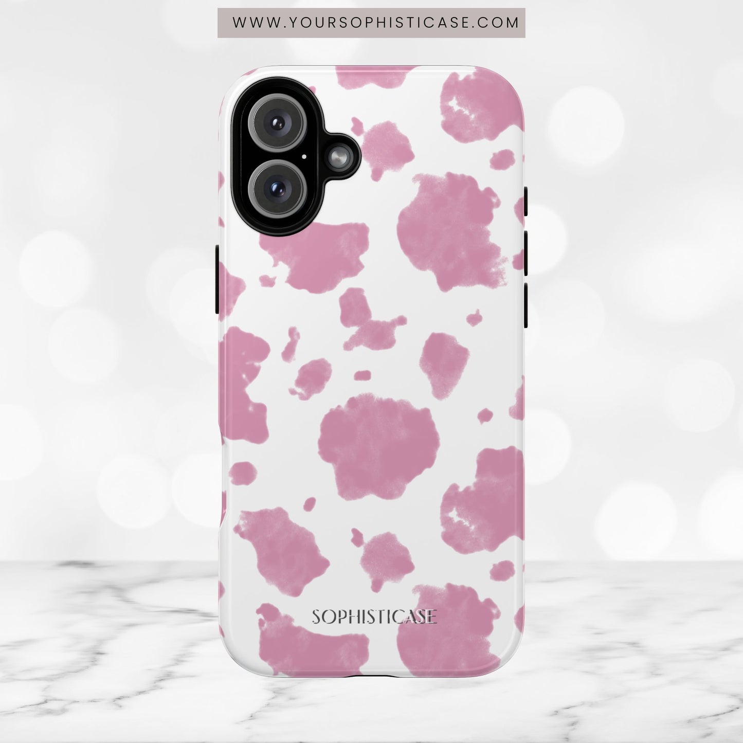 Holy Cow in Pink - iPhone Case