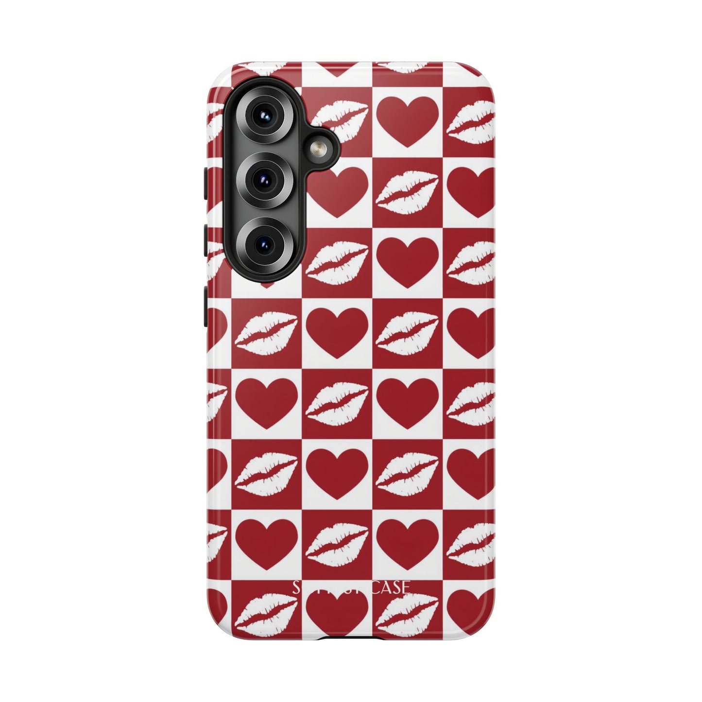 Belle Amie in Red - Samsung Galaxy Case