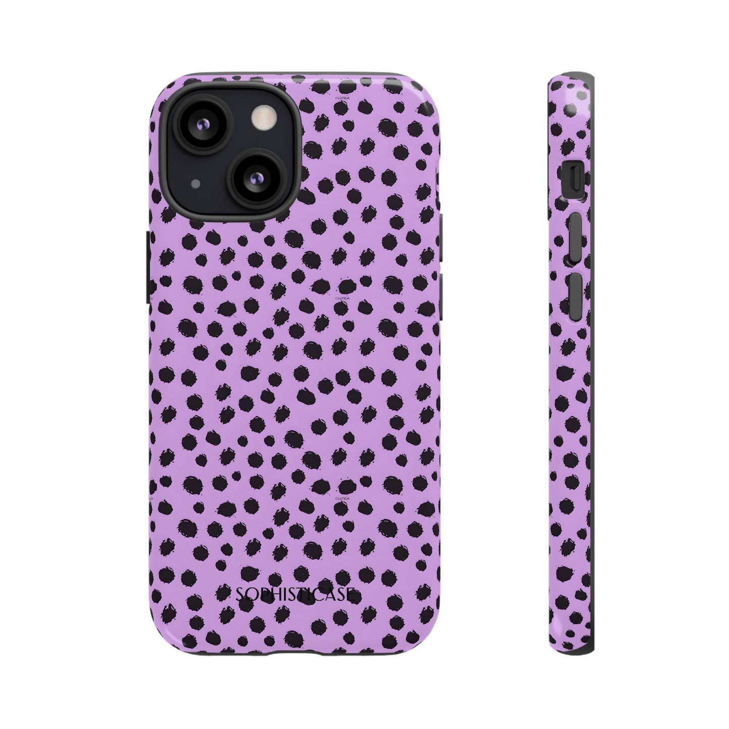 Cheetahs and Liars in Purple - iPhone Case