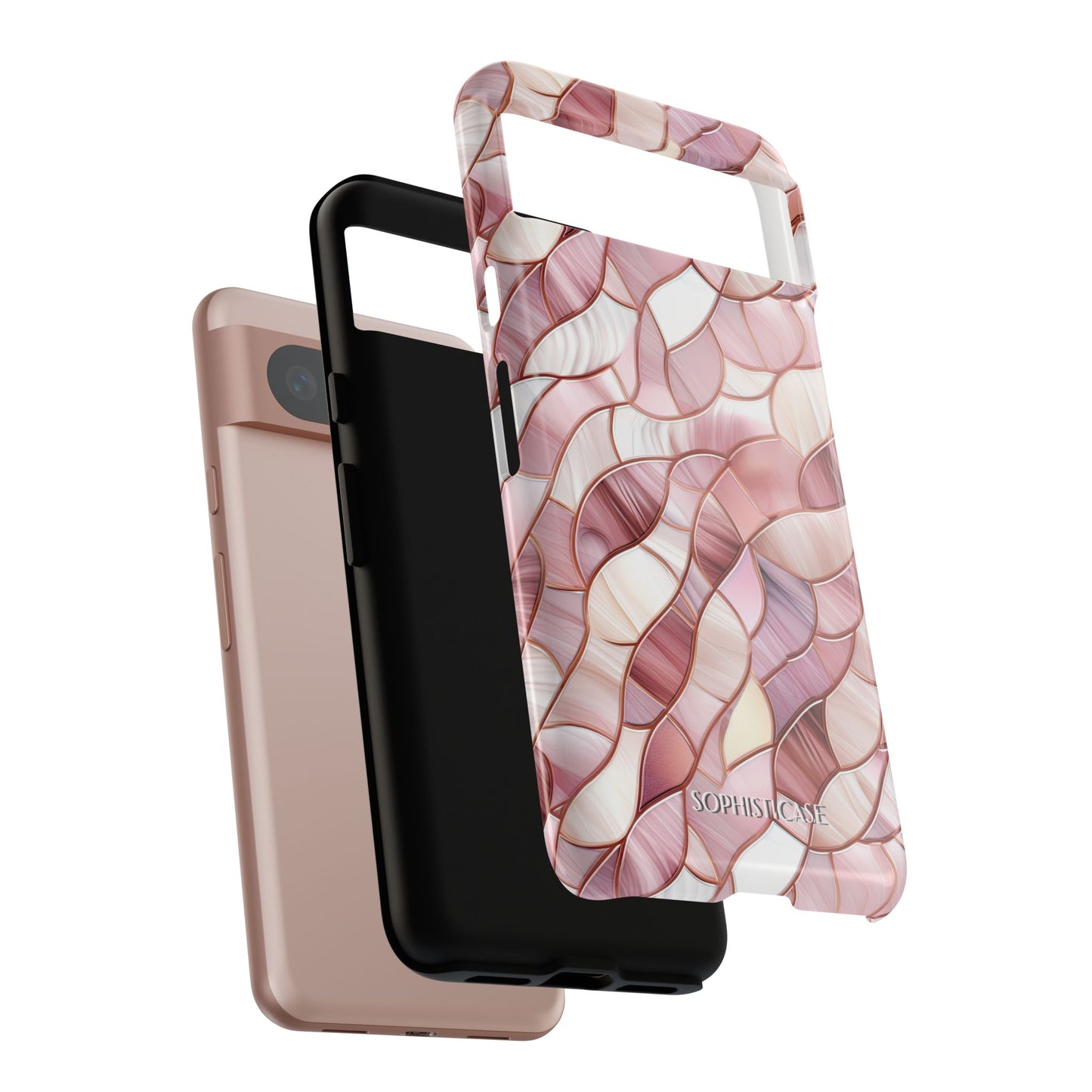 Rose' Runway in Sweet Mosaic - Tough Phone Case