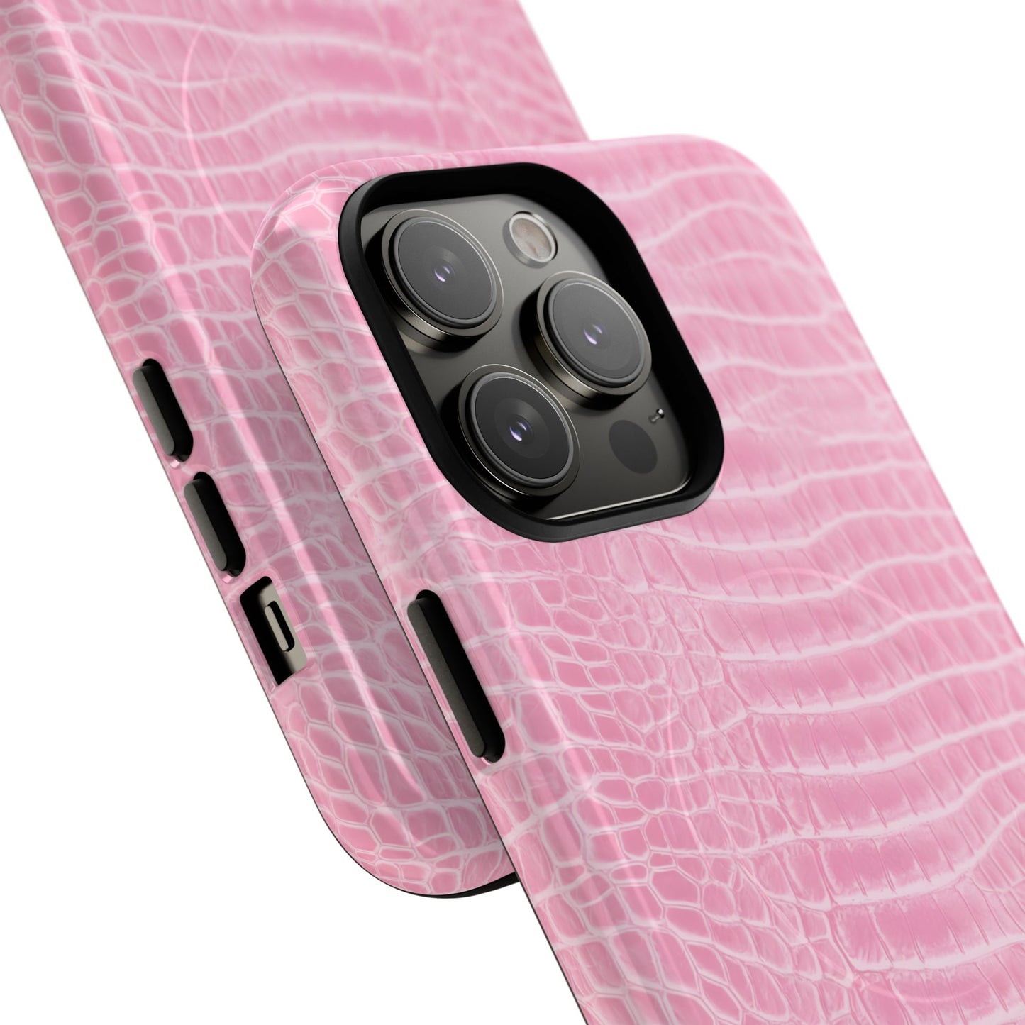 Luxe Leather in Pink - Magsafe Case