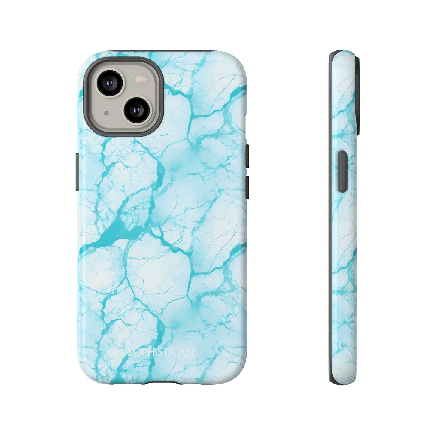 Marble Opulence in Aqua - iPhone Magsafe Case