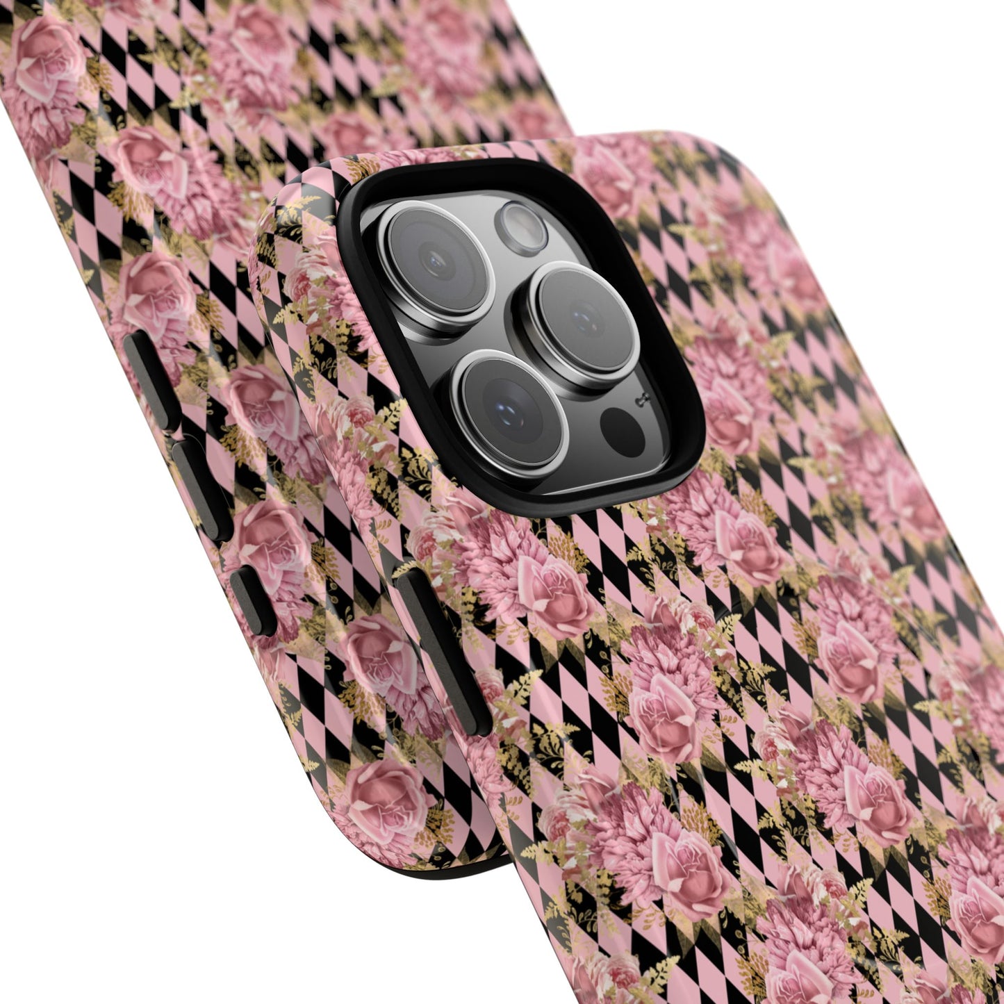 Rose Diamond Romance in Valentina - Magsafe Phone Case
