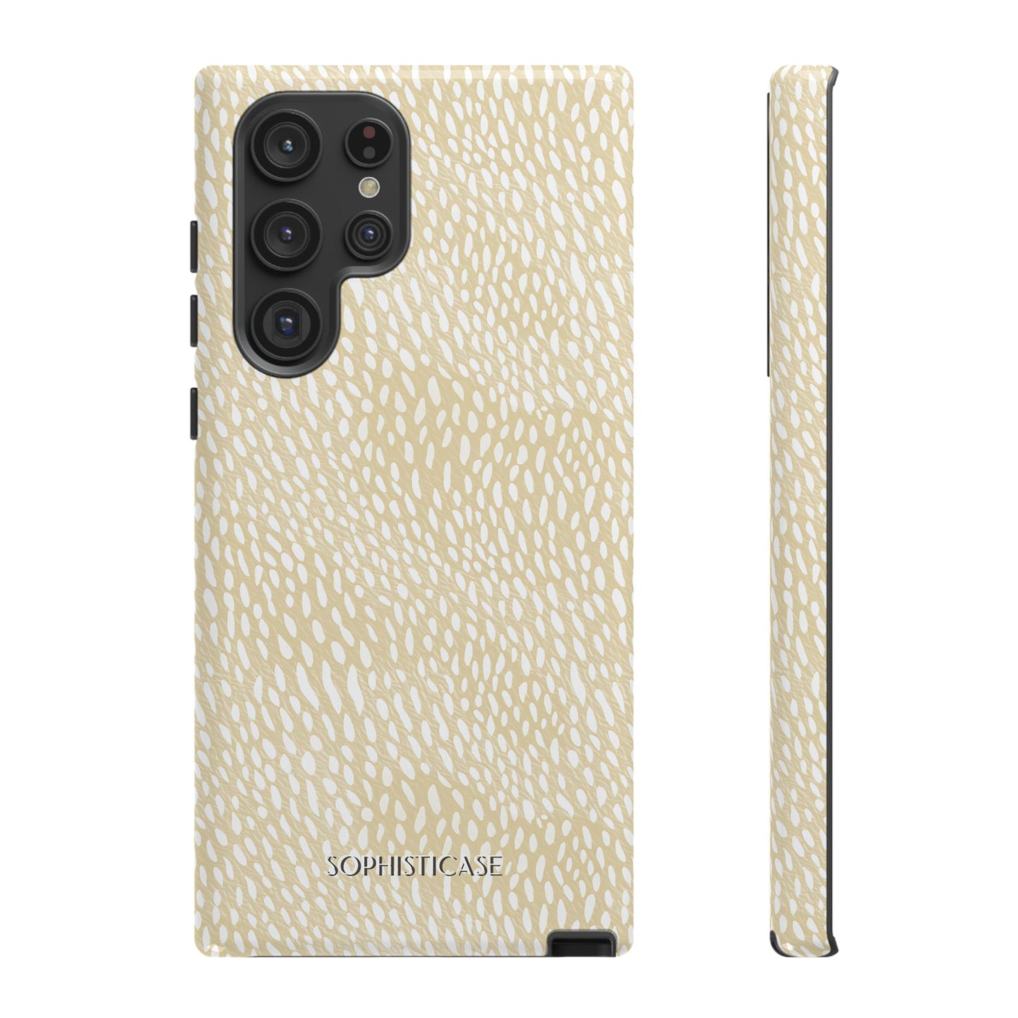 Oh Deer! in Neutral Beige- Tough Phone Case