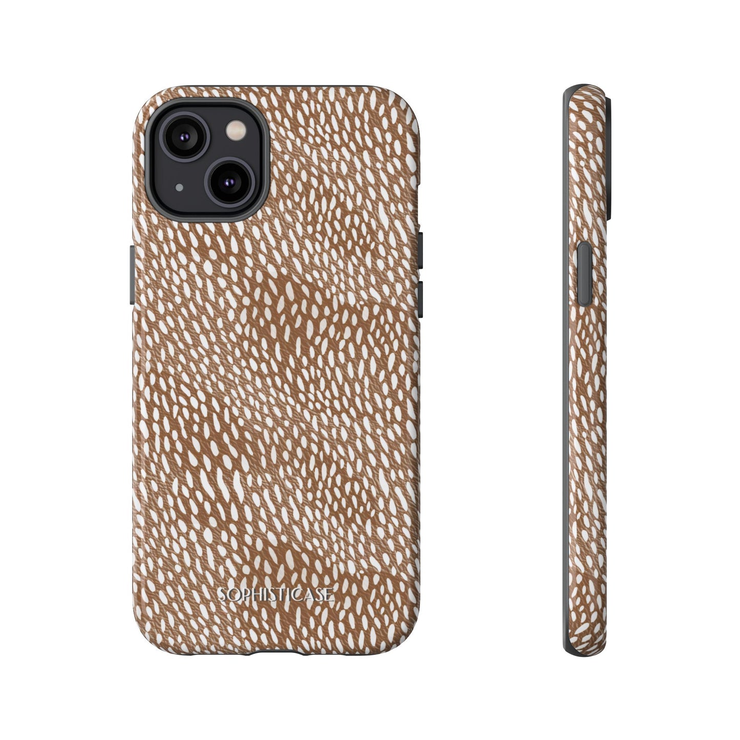 Oh Deer! in Brown- Tough Phone Case