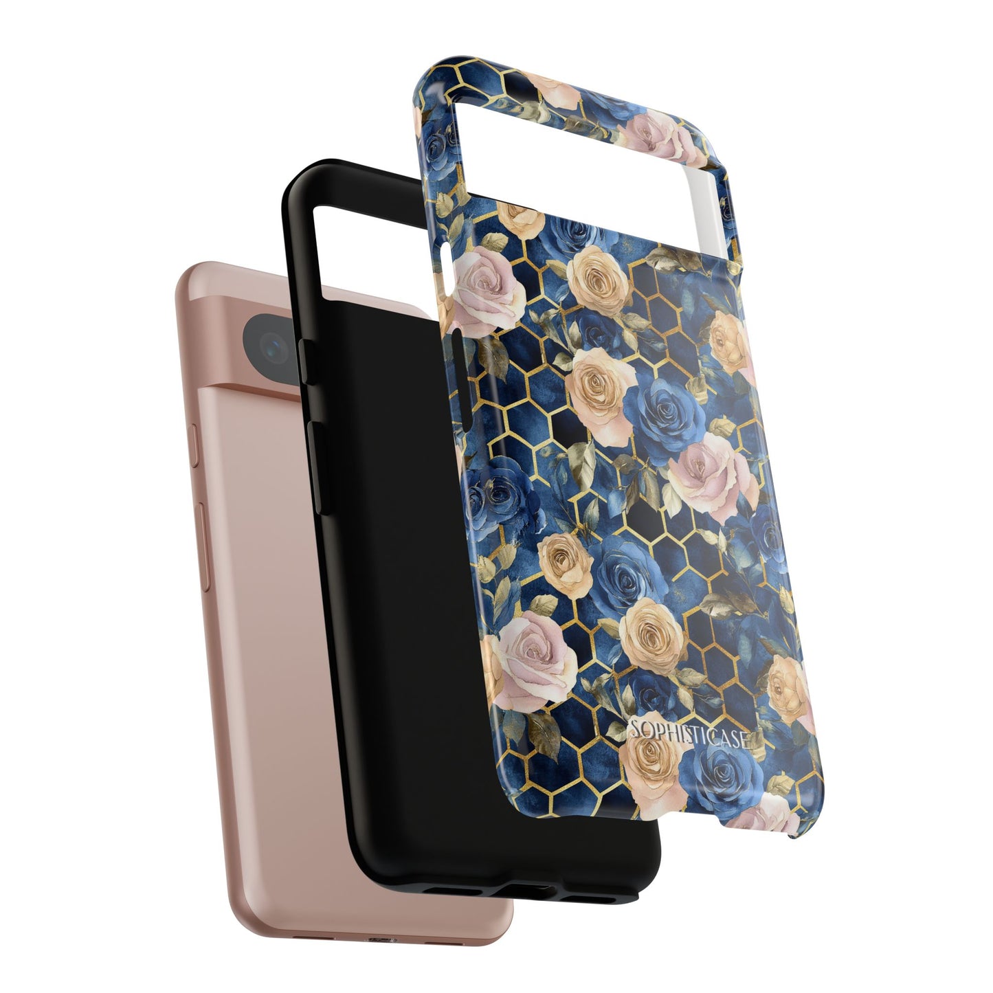 Royal Floral in Midnight Rose - Tough Phone Case