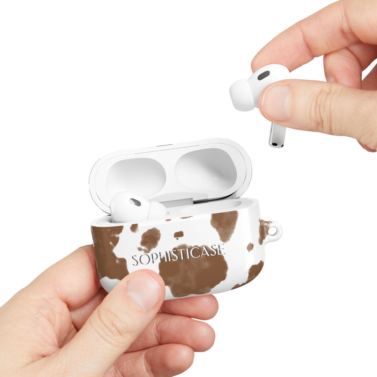 AirPod Cases - Holy Cow in Brown