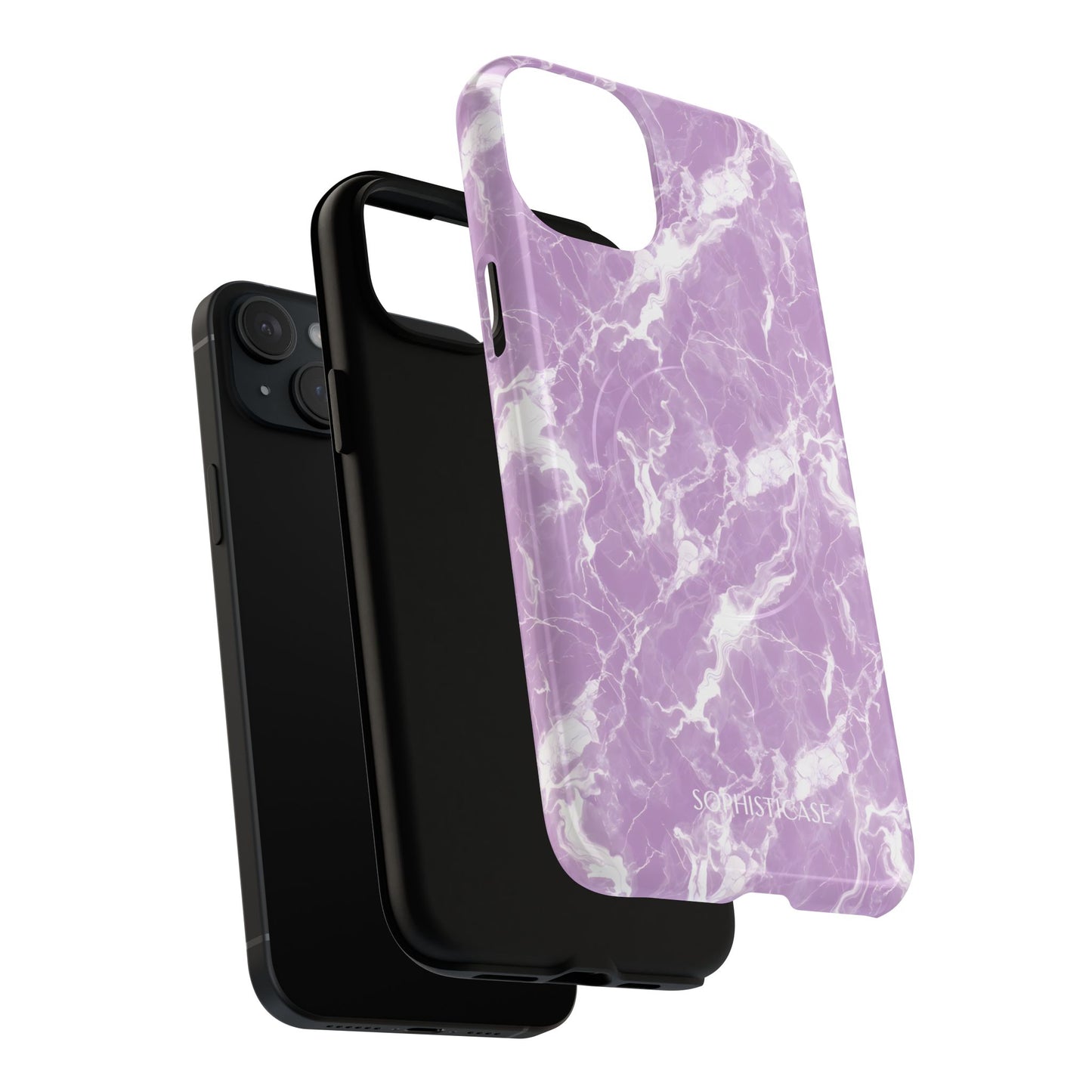 Marble Crush in Purple - Magsafe Case