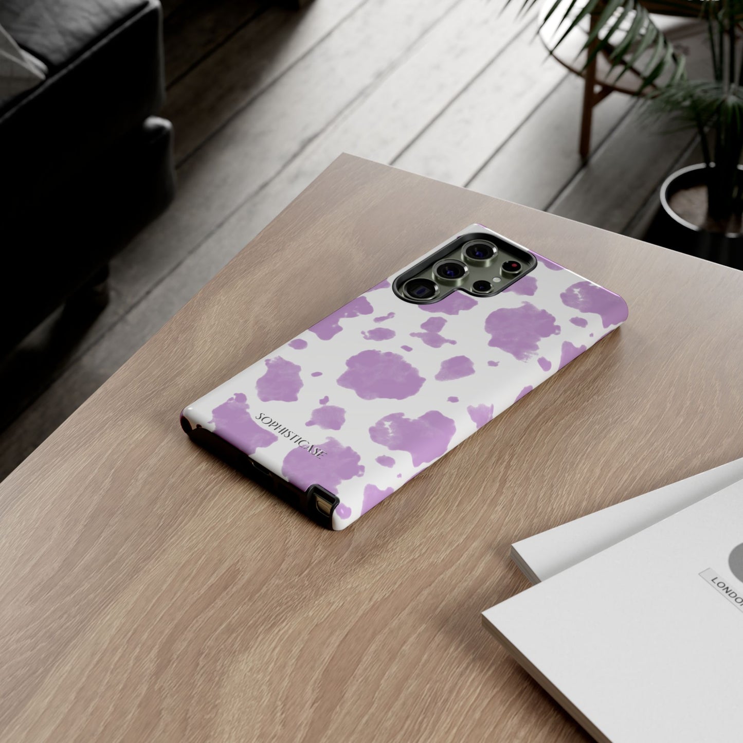 Holy Cow in Purple - Tough Phone Case