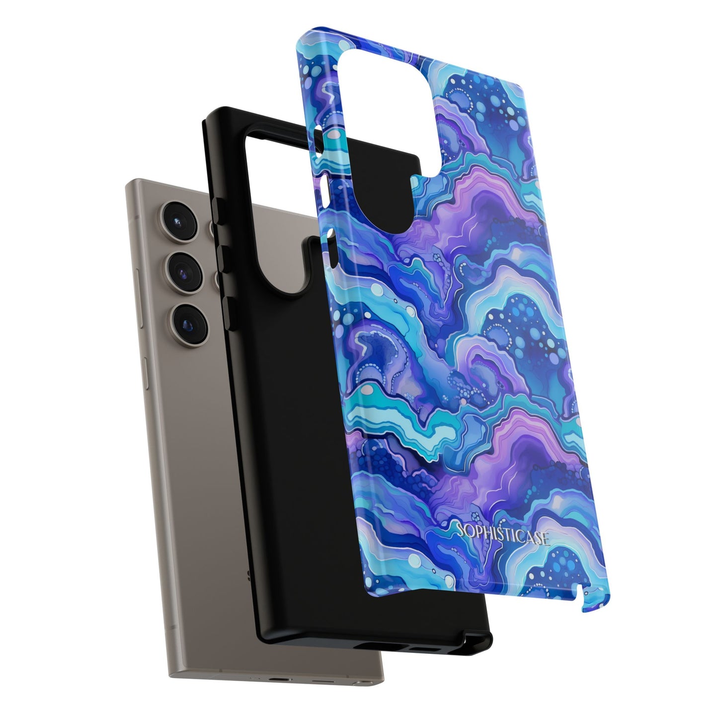 Nightstone in Lapis Wave - Tough Phone Case