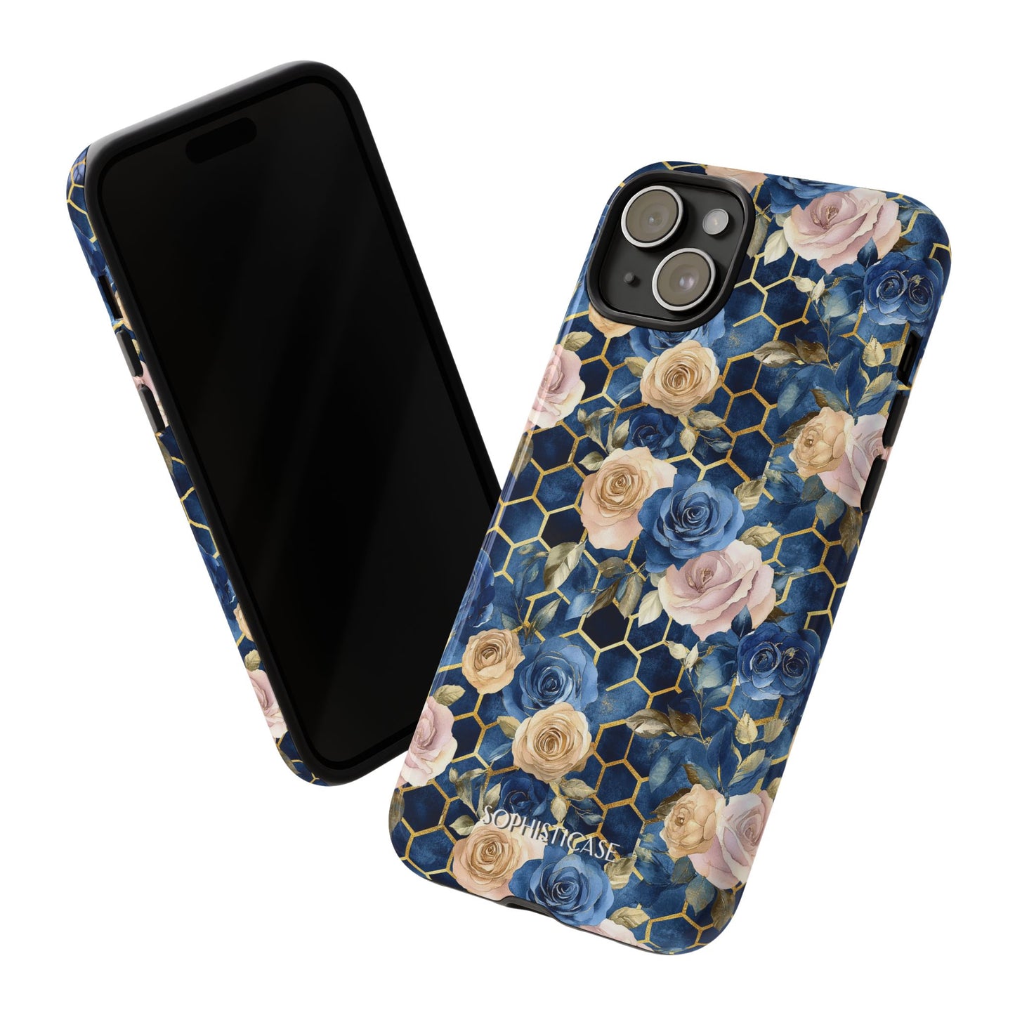 Royal Floral in Midnight Rose - Tough Phone Case