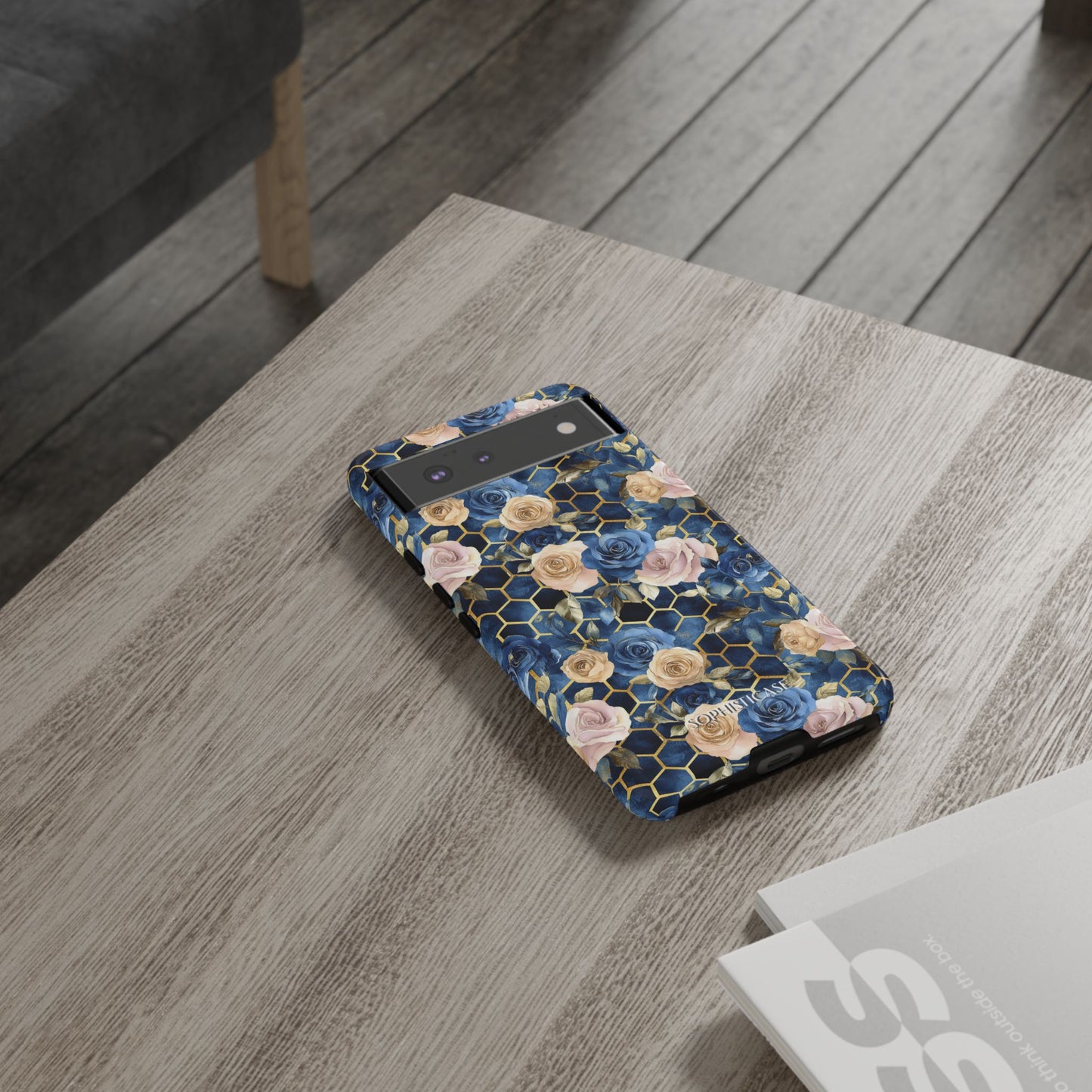 Royal Floral in Midnight Rose - Tough Phone Case