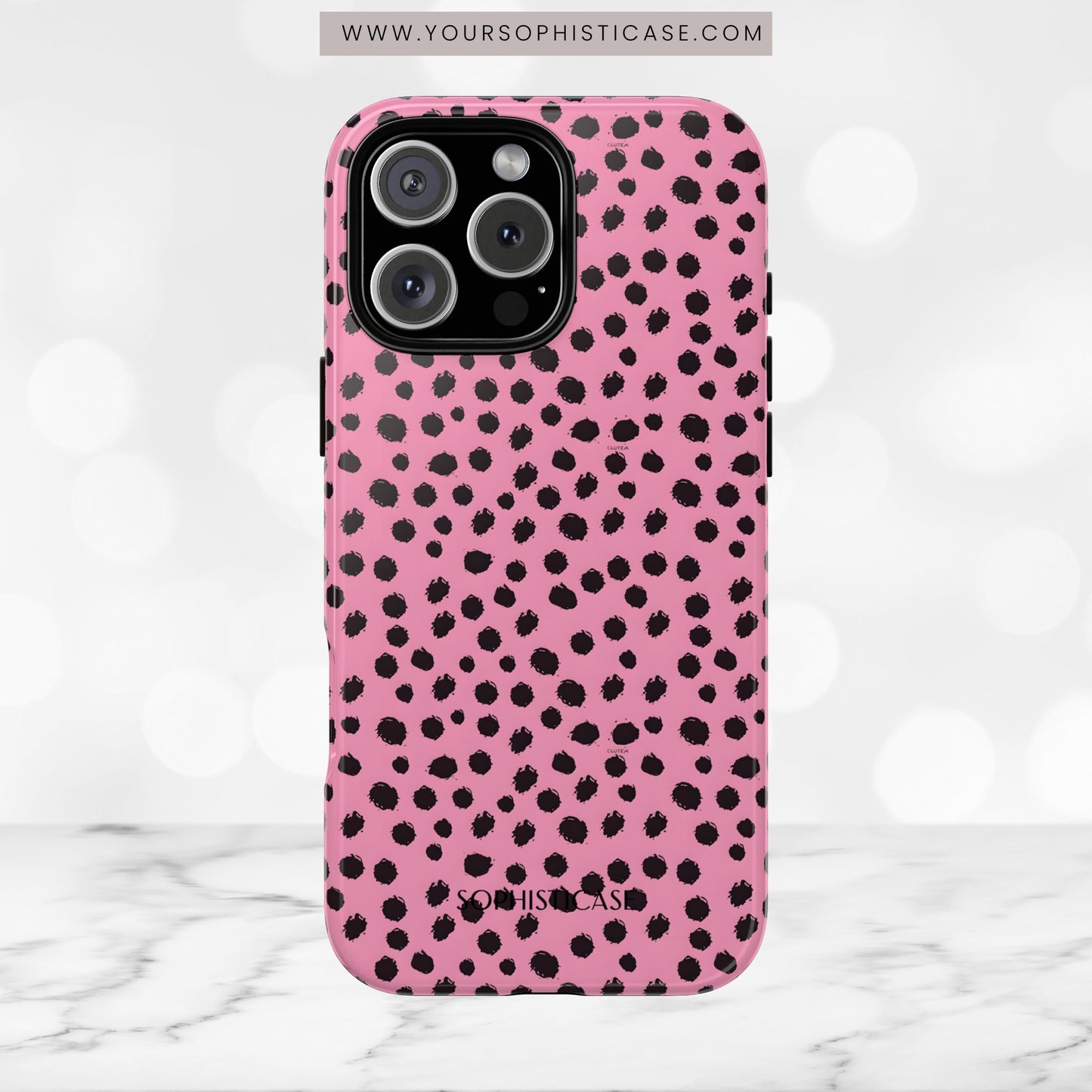Cheetahs and Liars in Pink - iPhone Case