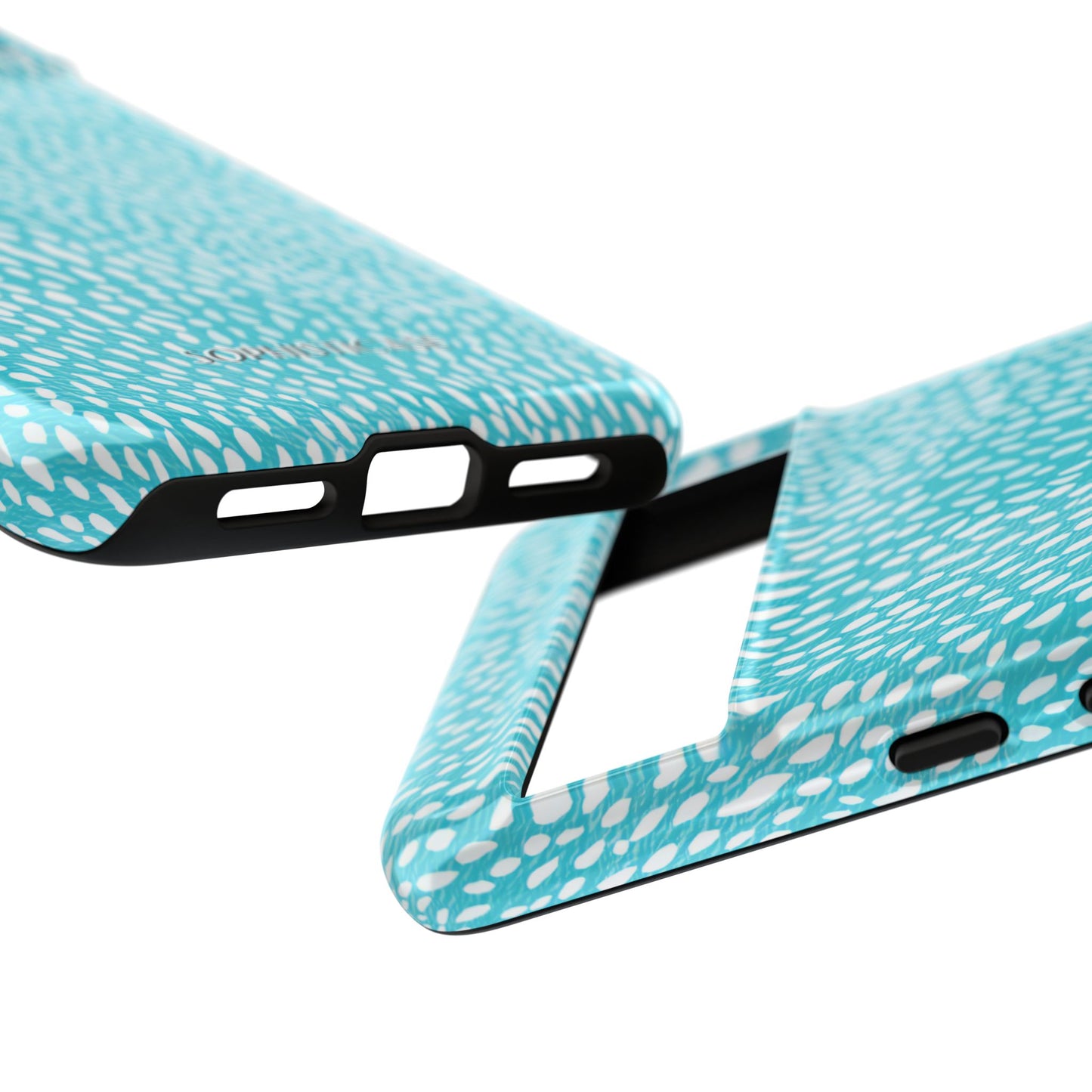 Oh Deer! in Aqua - Tough Phone Case