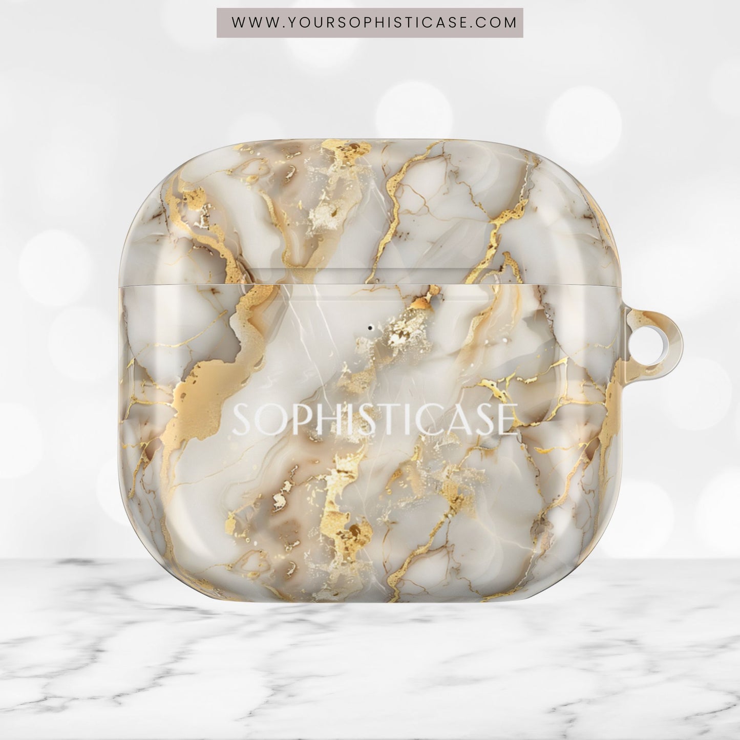 AirPod Cases - Gold Rush in Aurum