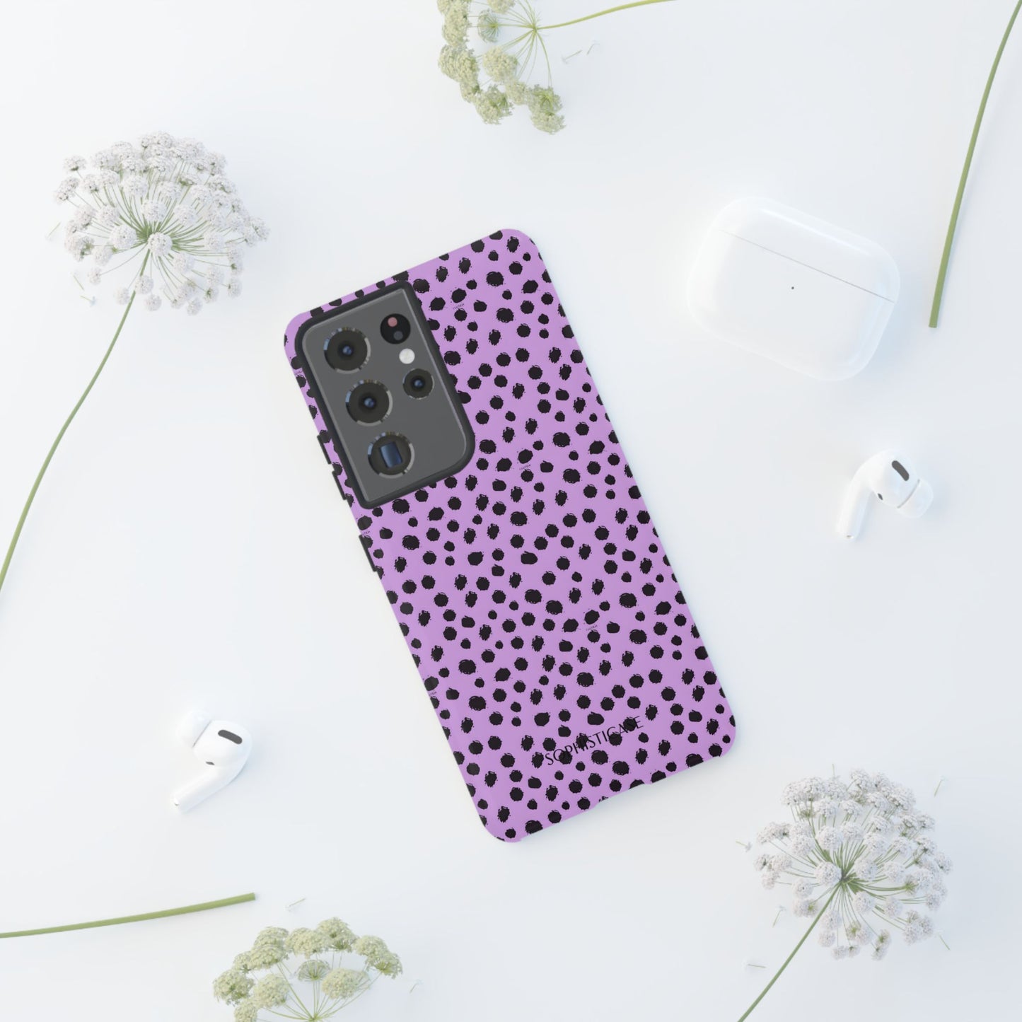 Cheetahs and Liars in Purple - Tough Phone Case