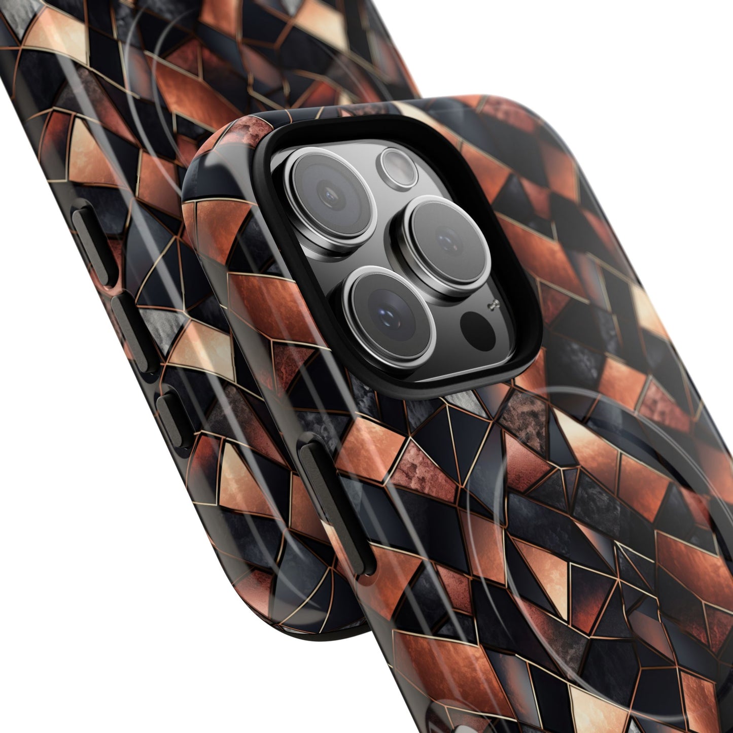Rose' Runway in Noir Mosaic - Magsafe Case