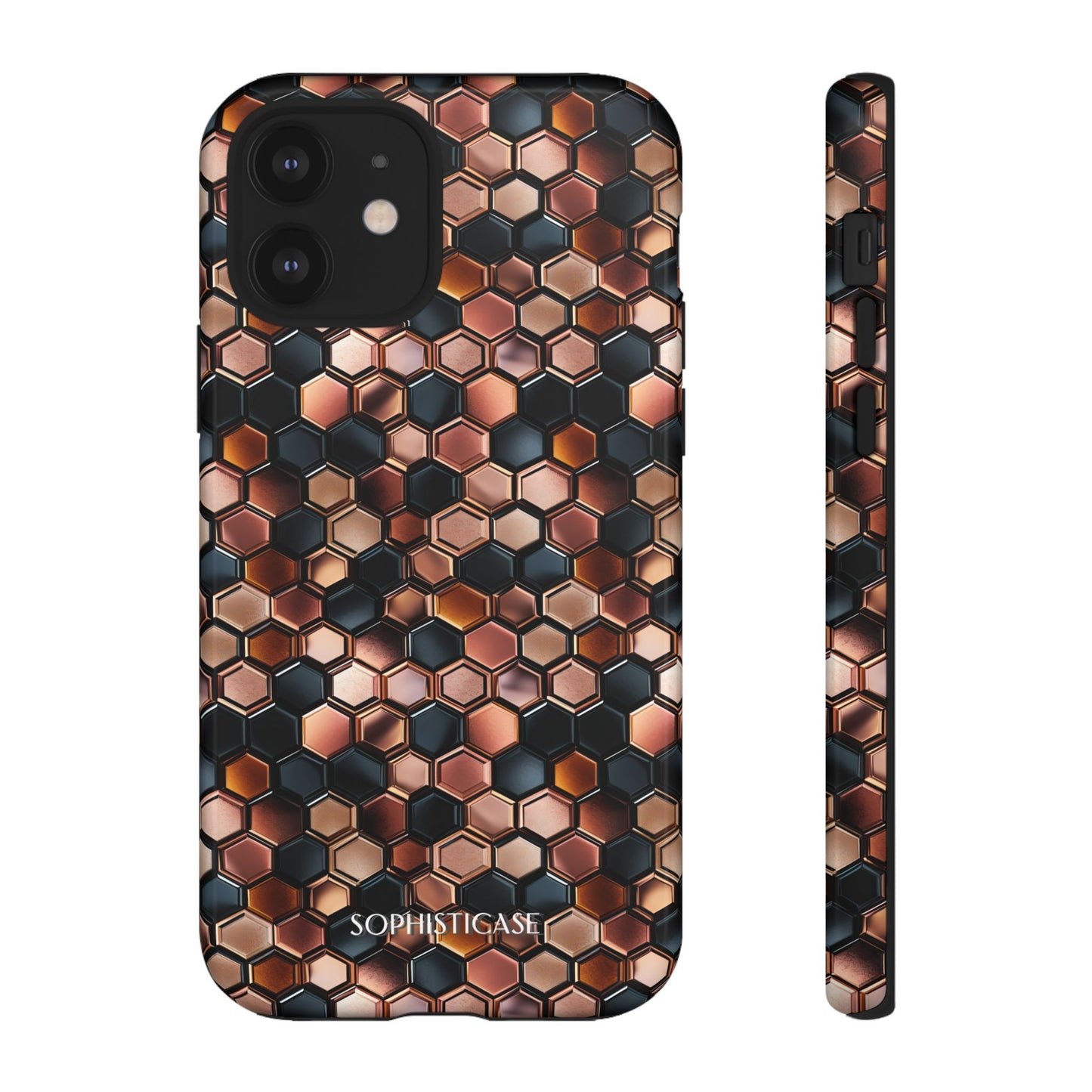 Rose' Runway in Honeycomb Mosaic - Tough Phone Case