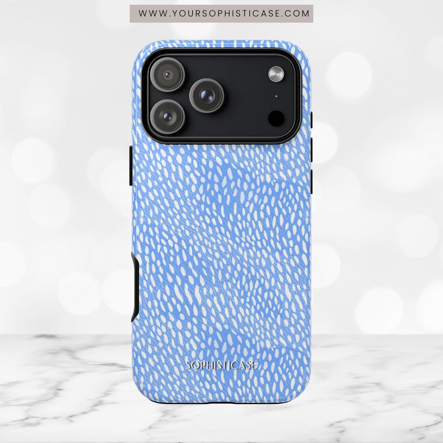 Oh Deer! in Blue - Tough Phone Case