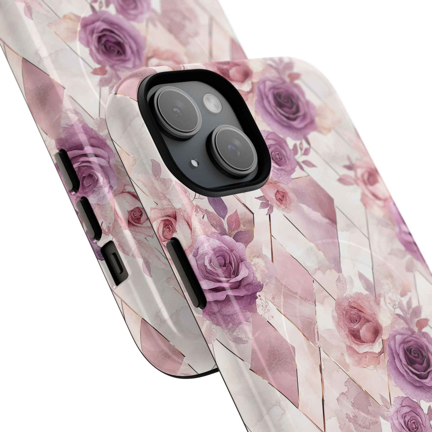 Royal Floral in Mauve Rose - iPhone Magsafe Case