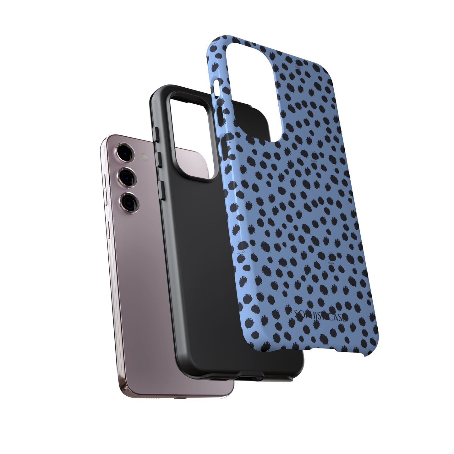 Cheetahs and Liars in Blue - Tough Phone Case
