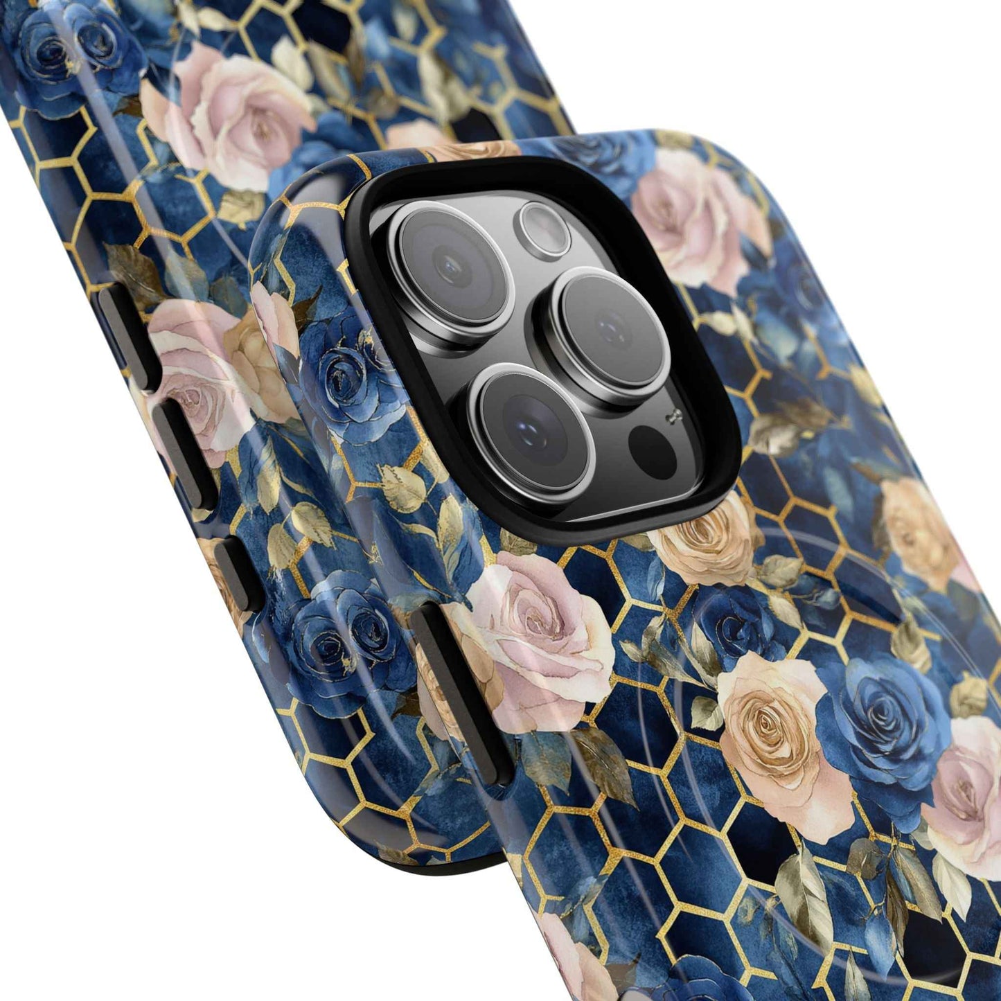 Royal Floral in Midnight Rose - iPhone Magsafe Case