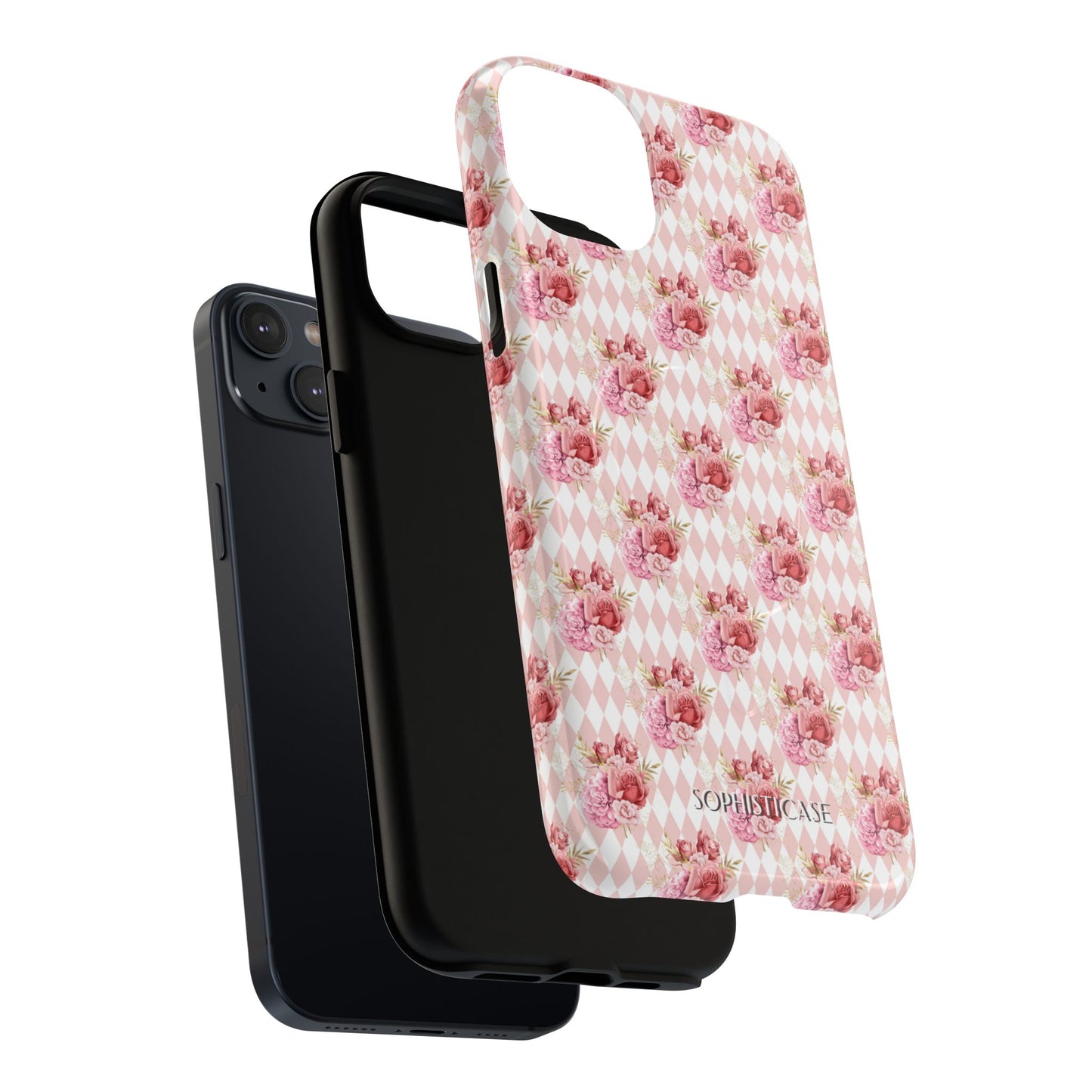 Rose Diamond Romance in Juliette - Magsafe Phone Case