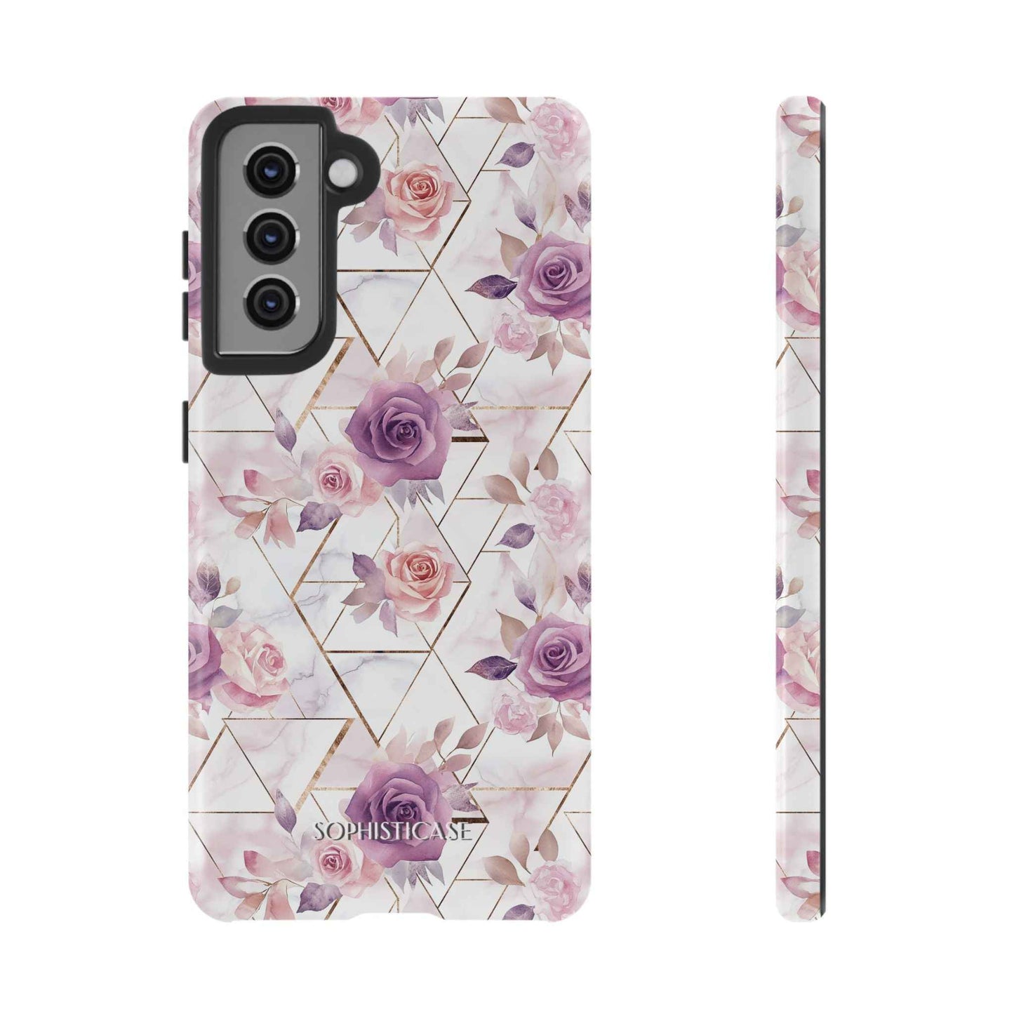Royal Floral in Rose Royale - Tough Phone Case