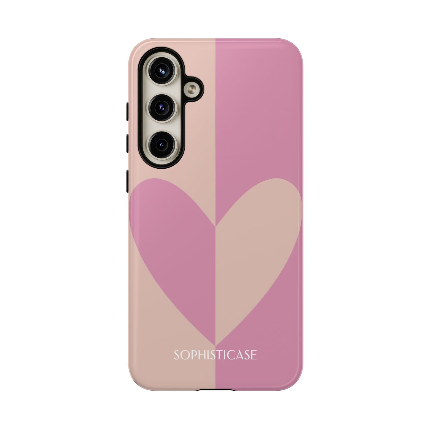 Be Mine in Pink and Brown - Tough Phone Case for Samsung Galaxy - Sophisticase