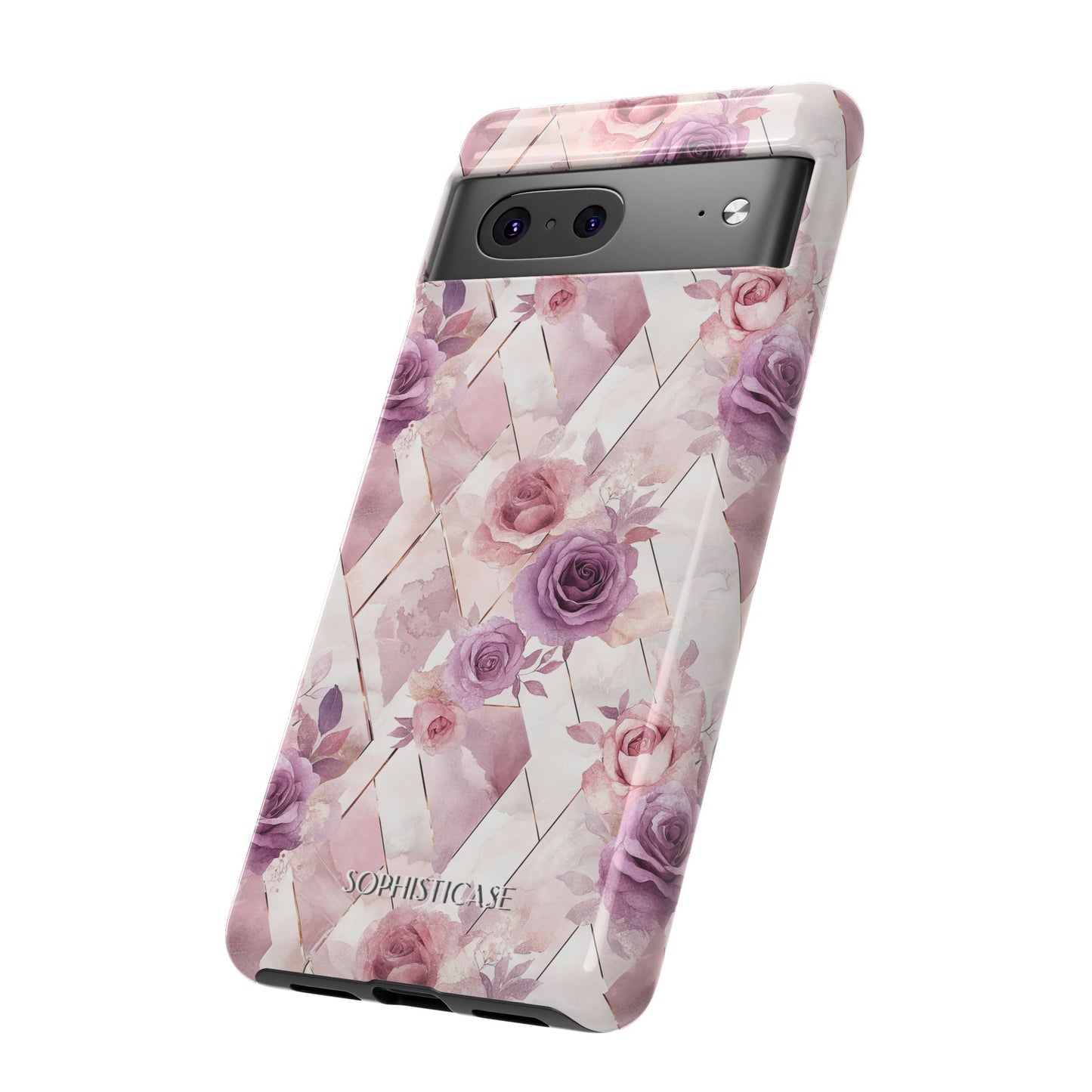 Royal Floral in Mauve Rose - Tough Phone Case