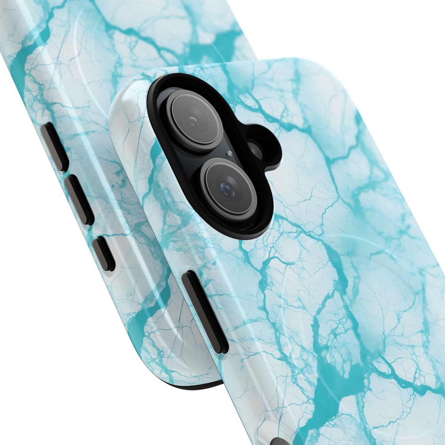 Marble Opulence in Aqua - Magsafe Case