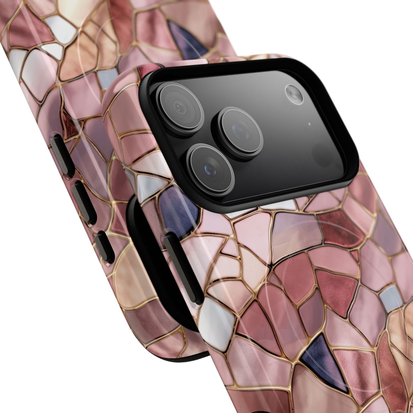 Rose' Runway in Pink Mosaic - Magsafe Case