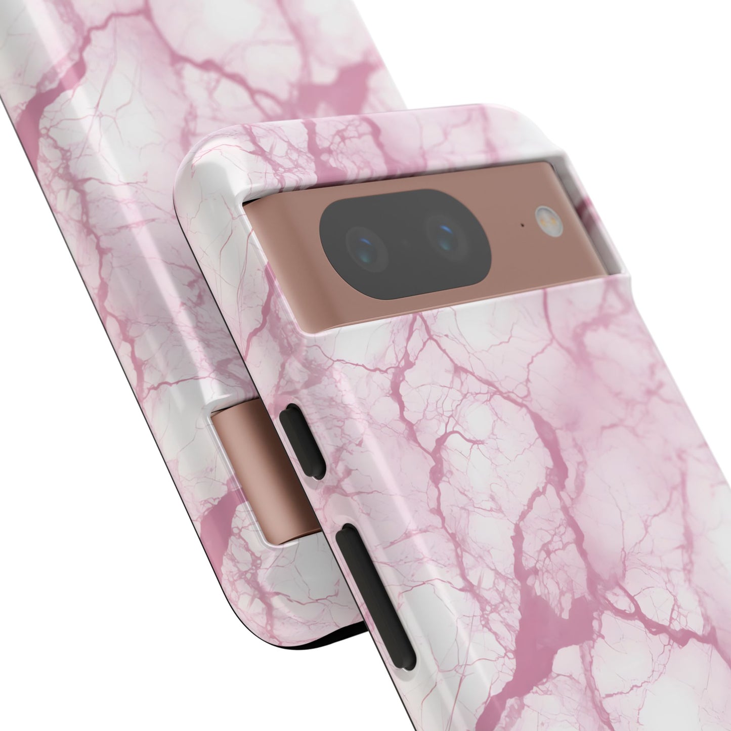 Marble Opulence in Pink - Tough Phone Case