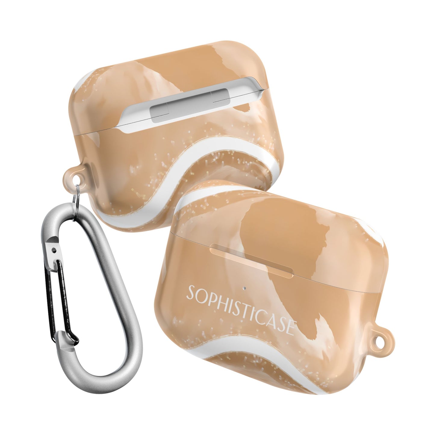 AirPod Cases - Serenity in Neutral Brown