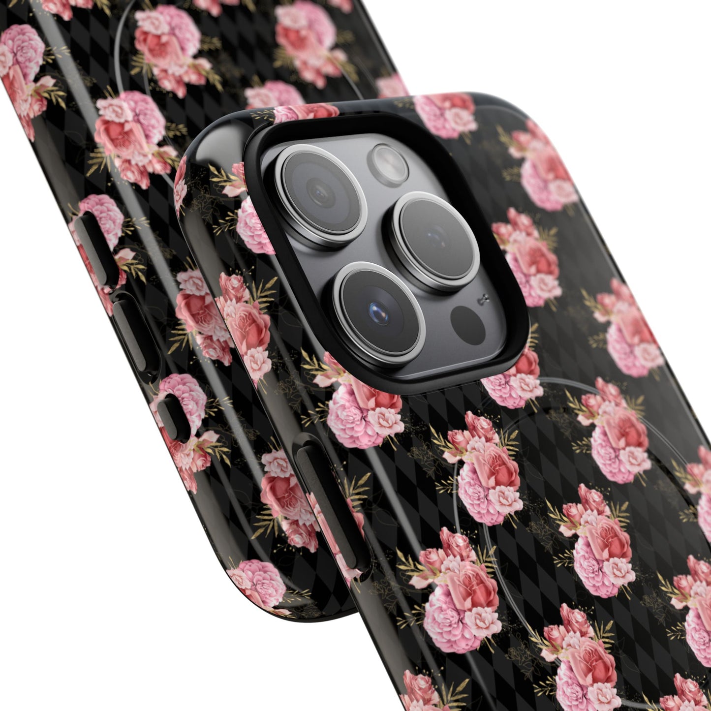 Rose Diamond Romance in Vivienne - Magsafe Phone Case