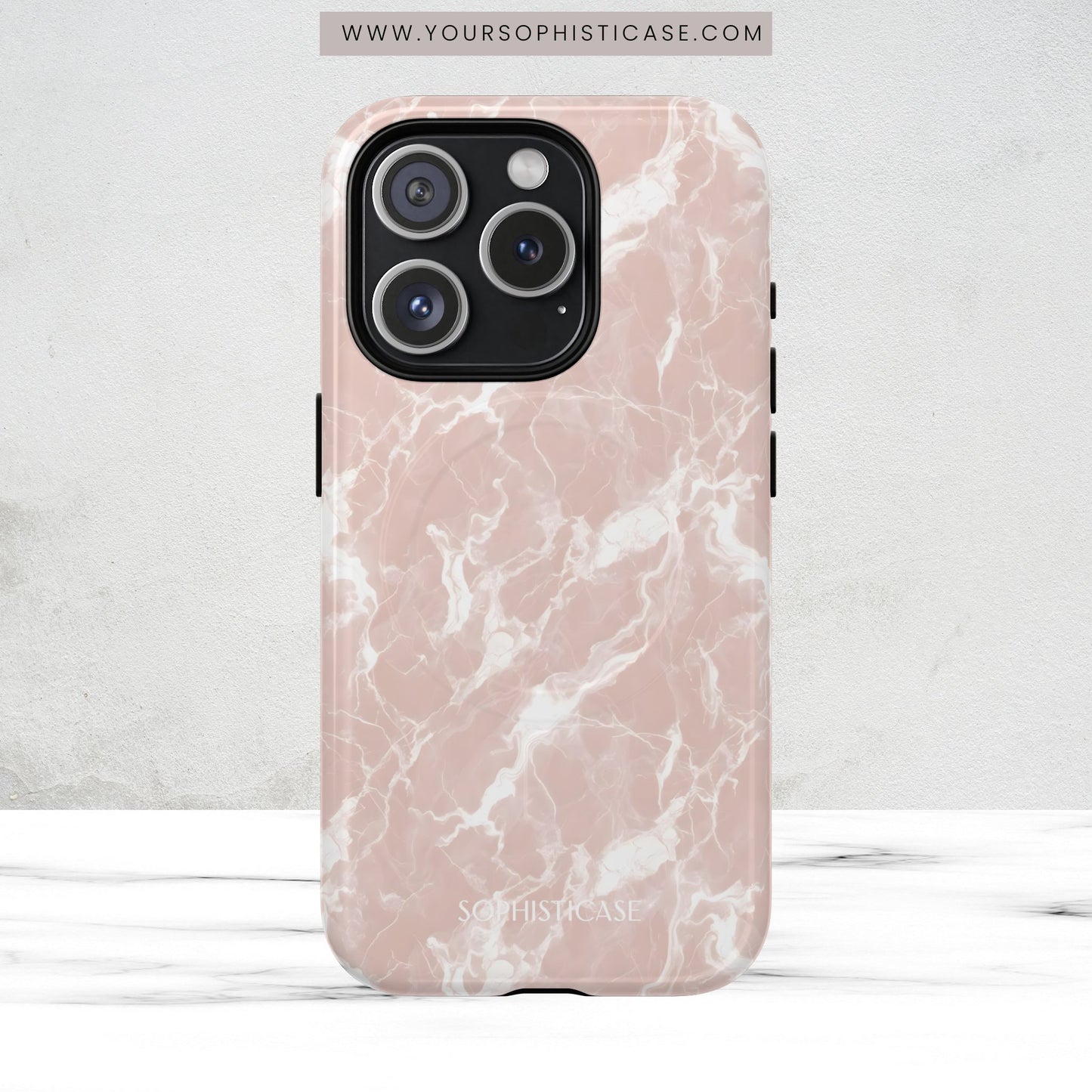 Marble Crush in Beige - Magsafe Case