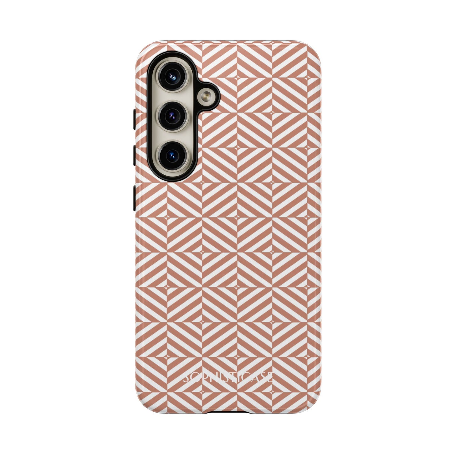 Illusions in Light Brown - Tough Phone Case for Samsung Galaxy