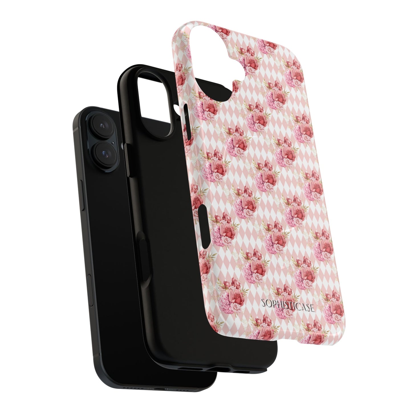 Rose Diamond Romance in Juliette - Magsafe Phone Case