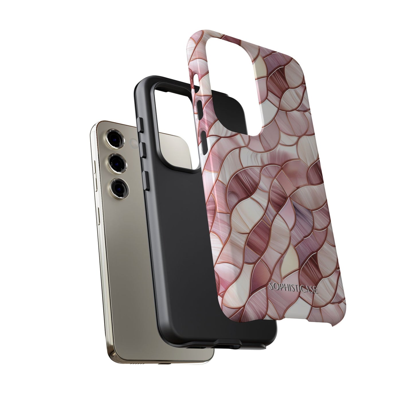 Rose' Runway in Sweet Mosaic - Tough Phone Case