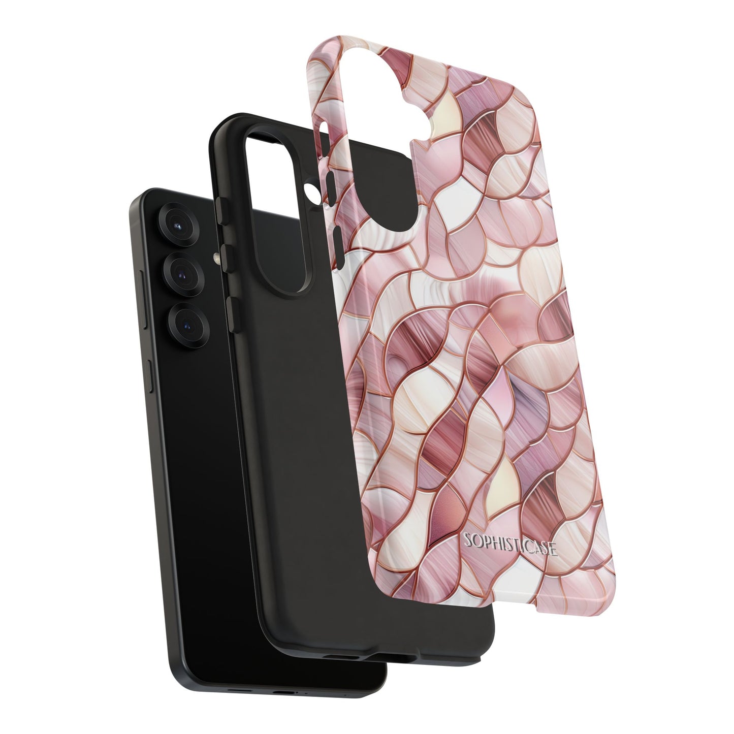 Rose' Runway in Sweet Mosaic - Tough Phone Case